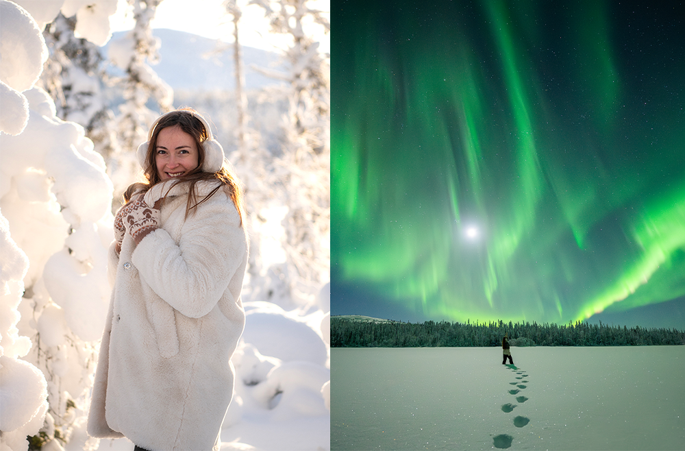 Day session and Northern Lights by Lappiland