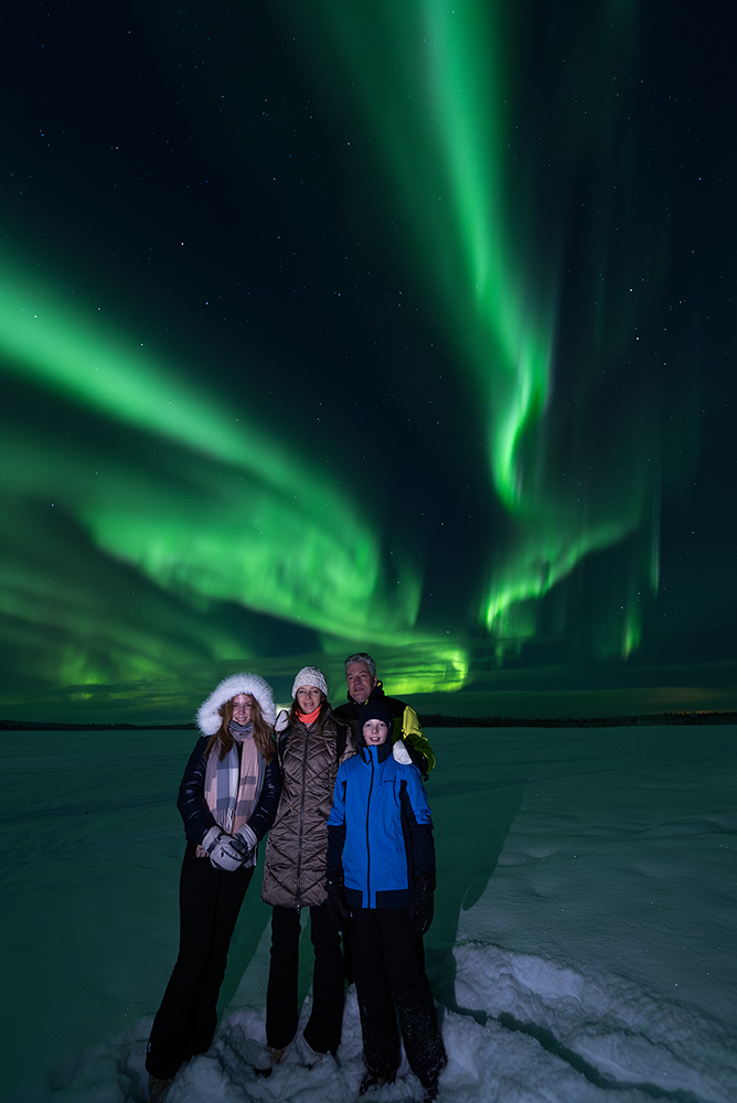 Private Northern Lights Tour Lappland